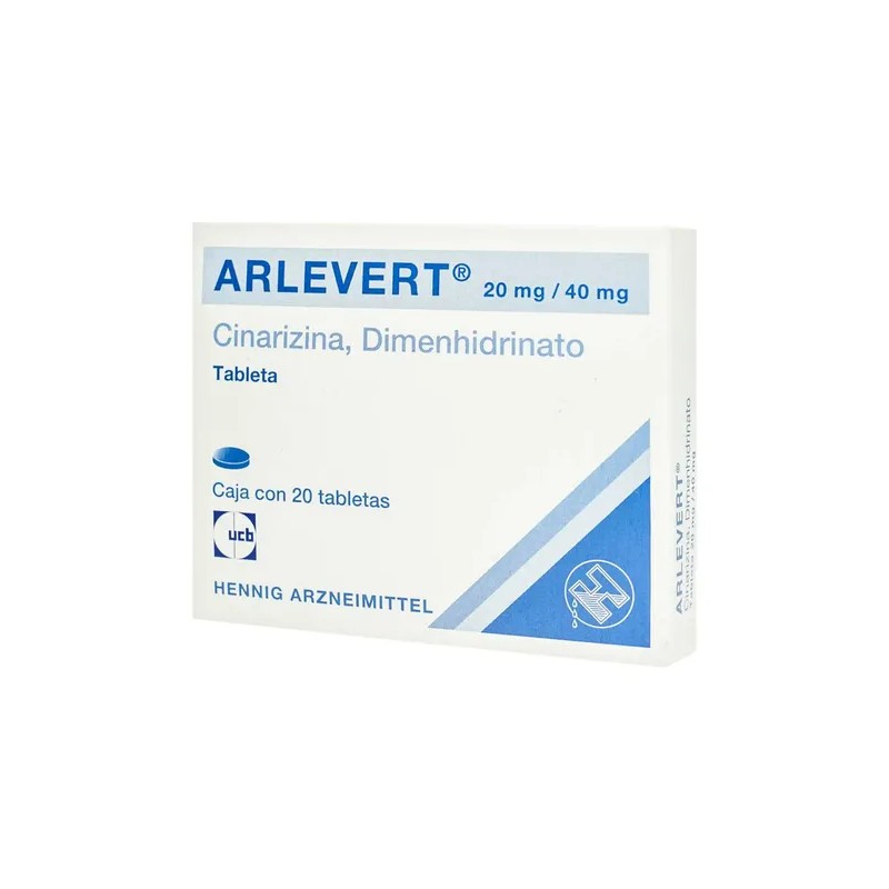 Arlevert Tableta 20 Mg/40 Mg, 20 Tabletas