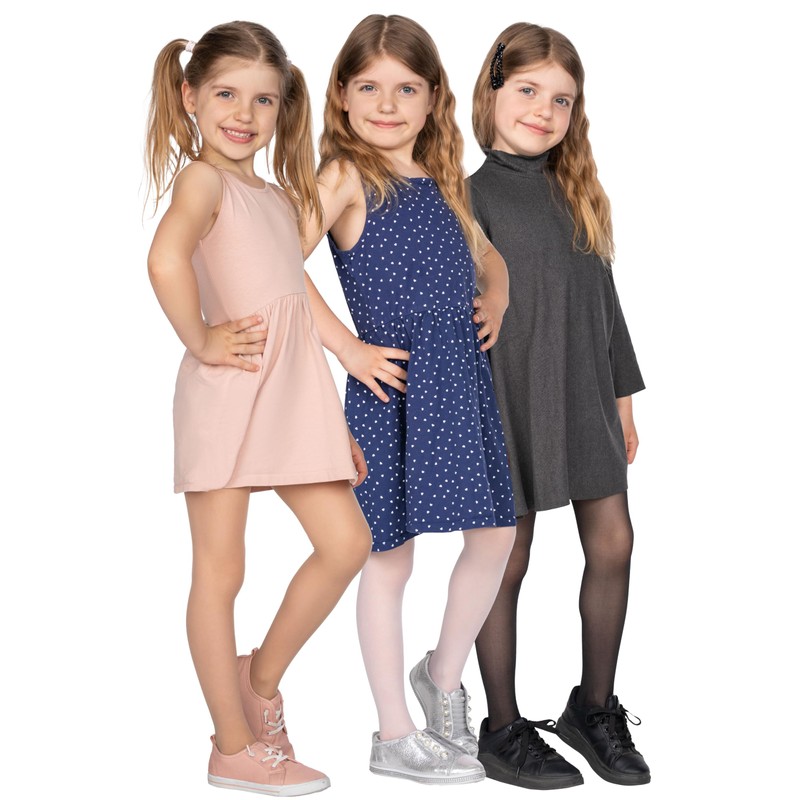 looksy Tonia 2 Pack Italian Tights for Girls 20 Denier
