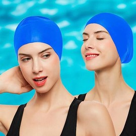Shang's Gorra para Natacion Extra Grande Gorra para Cabello Largo Gorra para Mucho Cabello Gorra Natacion para Adulto Talla Extra 120 Gramos