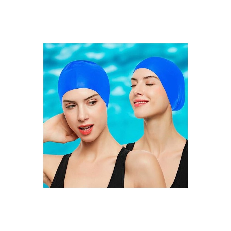 Shang's Gorra para Natacion Extra Grande Gorra para Cabello Largo