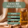 Dekure Argan Oil, 100% Pure Organic Cold-Pressed, 120ml, For Hair