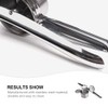 BESTOYARD Potato Masher Potato Ricer Stainless Steel Manual Squeezer Vegetable