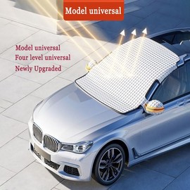 Car Sunshade, Snow Blocking, Antifreeze, Sun Protection, and Rainproof are Easy to Install to Resist Frost, Snow, Wind, and rain