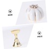 Mikinona Nail Practice Base Ceramic Pumpkin Nail Art Tool with