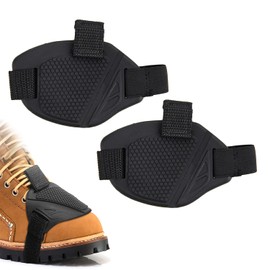 2 Pcs Motorcycle Riding Shoe Cover Pad,Rubber Shift Pad Shoes Boots Cover Protector Gear Shifter Shoe Protector,Anti-Skid Motorcycle Shoe Boot Protector Cover