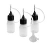 Augeny 3PCS Needle Tip Glue Bottle, 5ML Blunt Needle Tip