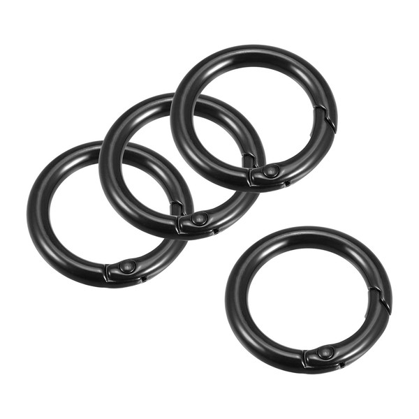 sourcing map Round Spring O Rings, 25mm/ 0.98" Trigger Buckle
