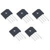 Bridgold 5pcs KBU1010 1010 Bridge Rectifier Diode 10A 1000V Silicon