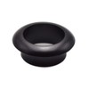 1 Inch(25mm) Zinc Alloy Desk Hole Cover Grommets Black Wire