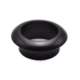 1 Inch(25mm) Zinc Alloy Desk Hole Cover Grommets Black Wire Cord Cable Organizer for Computer Desk Cabinet