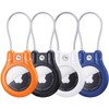 Waterproof AirTag Holder 4 Pack with Steel Cable Lock