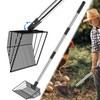 MENGBEI Chicken Poop Scooper with Adjustable Angle, Lightweight Chicken Coop