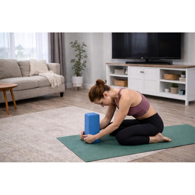 FFitness Yoga Brick Unisex Assorted Unique