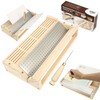 Bookbinding Punching Cradle Set, Includes Dual-Use Piercing Guide and a