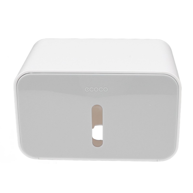 Toilet Paper Roll Box Cover Waterproof Punch Free Prevent Corrosion