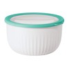 Oggi Prep, Store & Serve Plastic Bowl w/See-Thru Lid- Dishwasher,
