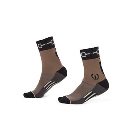 Kerrits Band Of Bits Paddock Socks Antler Size: O/S