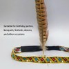 Indian Headband Headdress Feather Headband Native American Feather Headband Hair