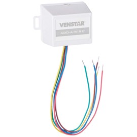 Manufacturer Venstar Model ACC0410 Add-A-Wire Accessory for All 24 VAC Thermostats (4 to 5 Wires), Easy to install, Color White, Set of 2