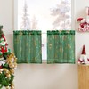 PONY DANCE Net Curtains Kitchen Transparent Curtains Short Window Curtain
