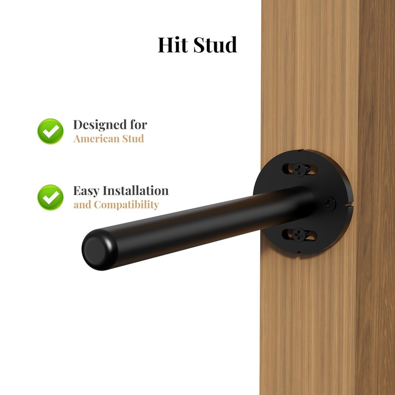 6pcs Floating Shelf Bracket Heavy Duty Shelving Mounting Brackets Hidden