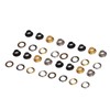 Grommet Tool Kit Sturdy Colorful Plating Easy Installation Metal Grommets
