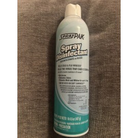SPRAYPAK SPRAY DISINFECTANT.