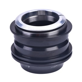 Vvikizy Aluminium Alloy Front Fork Stem Headset Replacement Tackle Accessory (Black) Headset 44 BMX Sealed Headset Headsets Headset 44 BMX Sealed Headset Headsets Headset 44 Headsets