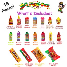 Pinata Mexican Candy Box (Lucas Mix (22.5 Ounces) (18 Pieces))