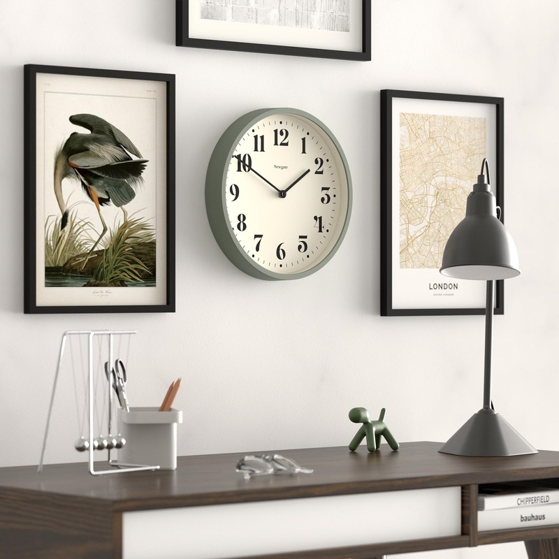 NEWGATE® Number Four Modern Wall Clock - Small Wall Clocks