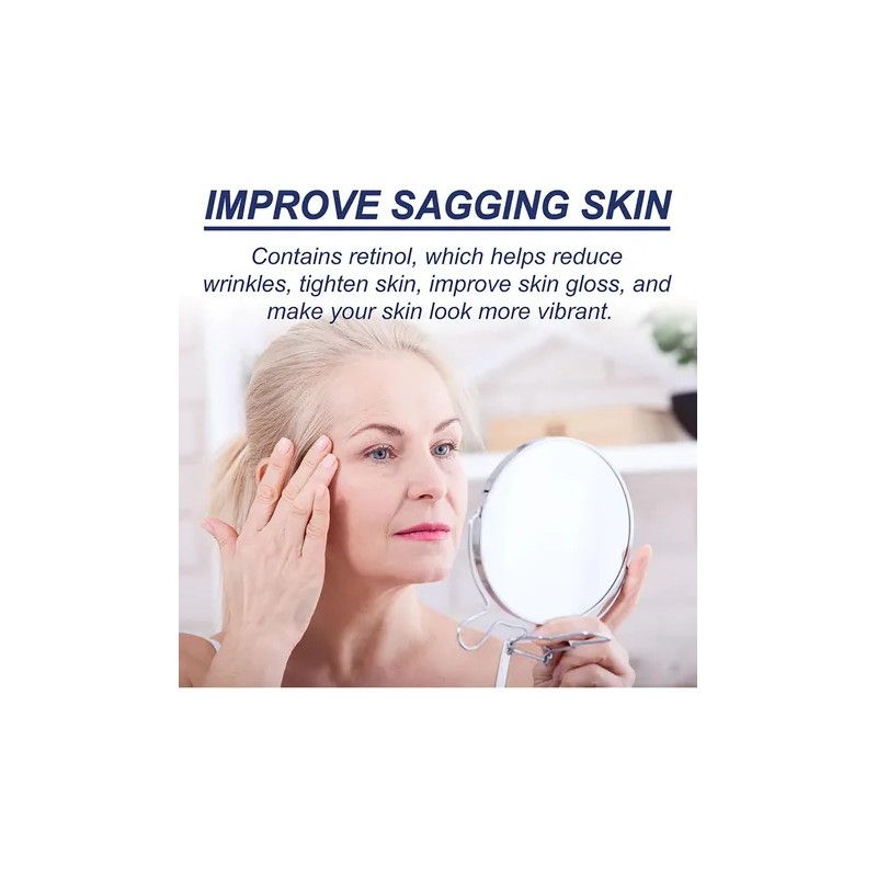 Crema De Retinol, 15% Ha, Colágeno, Reafirmante Antienvejeci