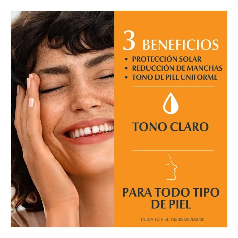 Protector Eucerin Pigment Control Fps50 Tono Claro, Bloqueador Solar