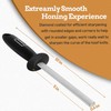 Antidious Hoof Knife Sharpener, 5 inch Farrier tool Honing Rod