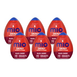 Mio Energy Liquid Water Enhancer, Black Cherry, 1.62 FL OZ (PACK - 6)