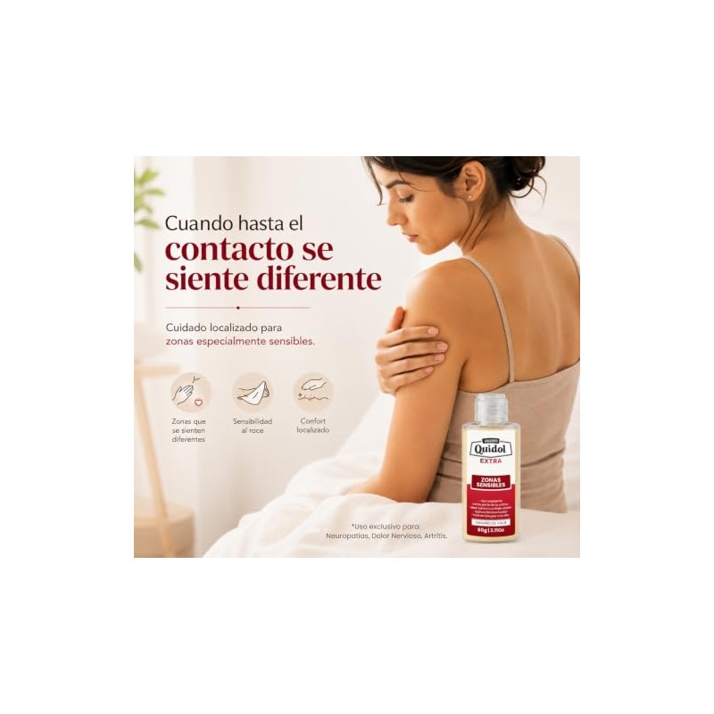 Quidol Extra 60 g | Cuidado Corporal Tópico con Capsaicina
