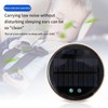 Solar-Powered Mounted Car Air Humidifier - Color: Black