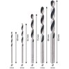 Bosch 5-Piece HSS Twist Drill Bit Metal and Wood Set