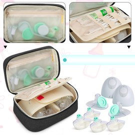 BAFASO Breast Pump Bag, Carry Bag for Breast Pump Accessories, Travel Bag for Breast Pumps and Nursing Pump Set, Black