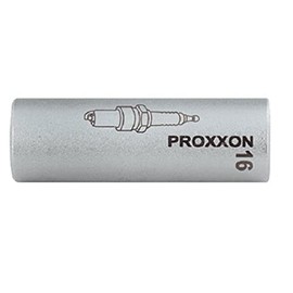 Proxxon Socket Wrench for 1.27 cm / 1/2" Spark Plugs with Magnetic Insert, 16 mm