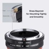 K&F Concept Lens Mount Adapter FD-NEX IV Manual Focus Compatible