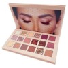 Paleta De Sombras 18 Tonos Neutros Nude Mate Y Glitter