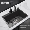 Kitchen Sink Grid 26" x 14", LOCVCDA Sink Protectors for