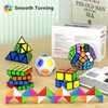 Vdealen Speed Cube Set, 7 Pack Puzzle Cube Bundle Fidget