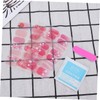 OHPHCALL 3pcs DIY Nail Art Stickers Full Nail Cover Fake