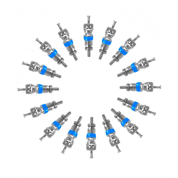 100Pcs High Pressure Valve Cores With Teflon Seal Compatible With