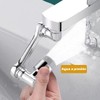 Aireador Extensor de Grifo Giratorio de 1080 °,Grifo de Filtro