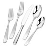 40 Piece Stainless Flatware Sets for 8, 18/10 Heavy Stainless