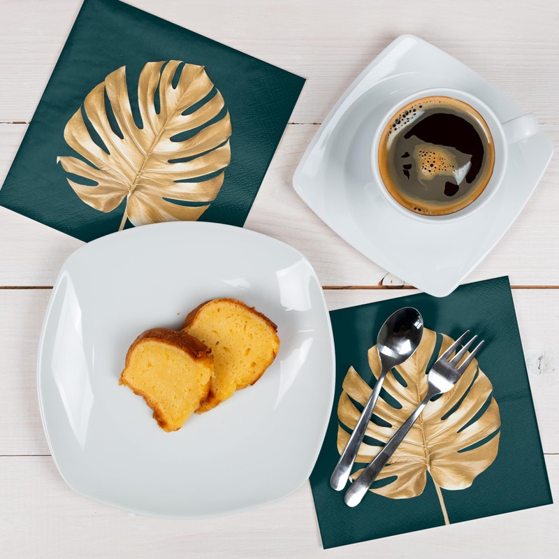 HEKU 100 napkins, 3-ply, 33 x 33 cm, absorbent and