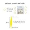 1/4 Inch Orthodontic Elastic Rubber Bands, Pack of 500 Medium