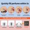 Mini Perfume Travel Refillable Bottle, Portable Travel Size Cologne Sprayer